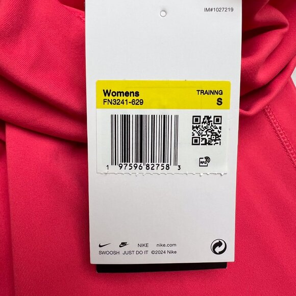 Nike Women's One High-Waisted 7/8 'Aster Pink' FN3241-629 Leggings Multi-Size - Picture 3 of 9